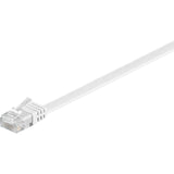 Goobay cat.5e netwerkkabel (wit, 20 meter, u utp, rj-45, platte kabel)