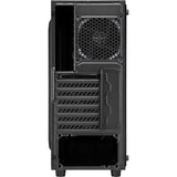 Sharkoon tg4m rgb midi tower behuizing (zwart | 2x usb-a | rgb | tempered glass)