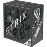 Asus rog strix platinum modulaire 1000 watt voeding (zwart, 1x 12v-2x6, 4x pcie)