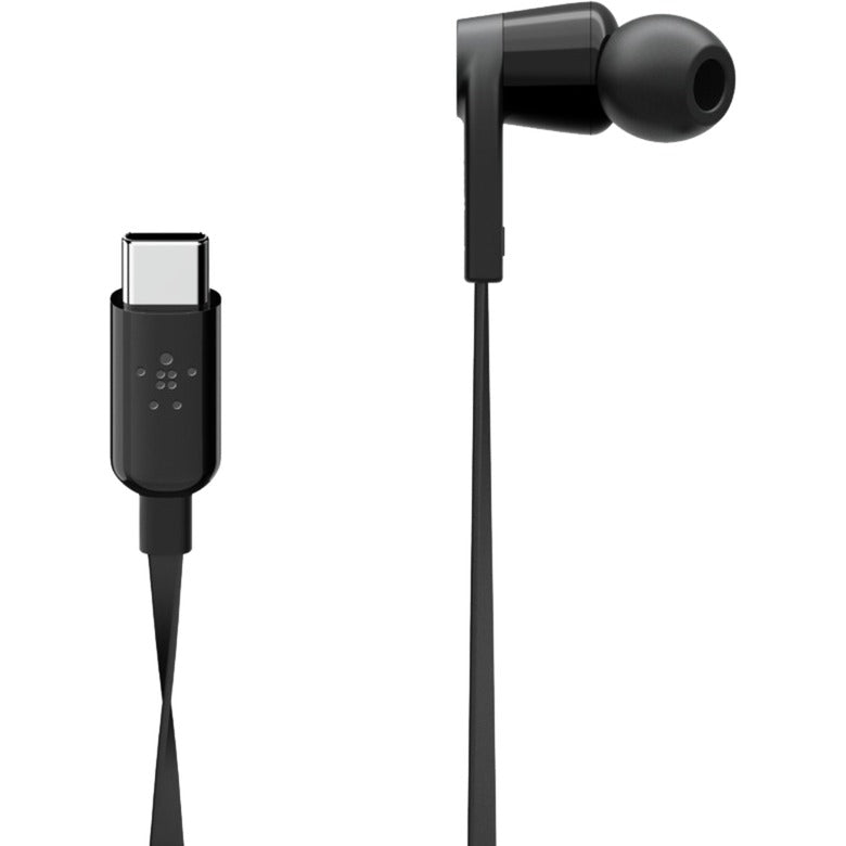 Belkin soundform in-ear oortjes (zwart, usb-c)