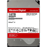 Wd red pro 16 tb harde schijf (161kfgx, sata 600, 24 7, af)