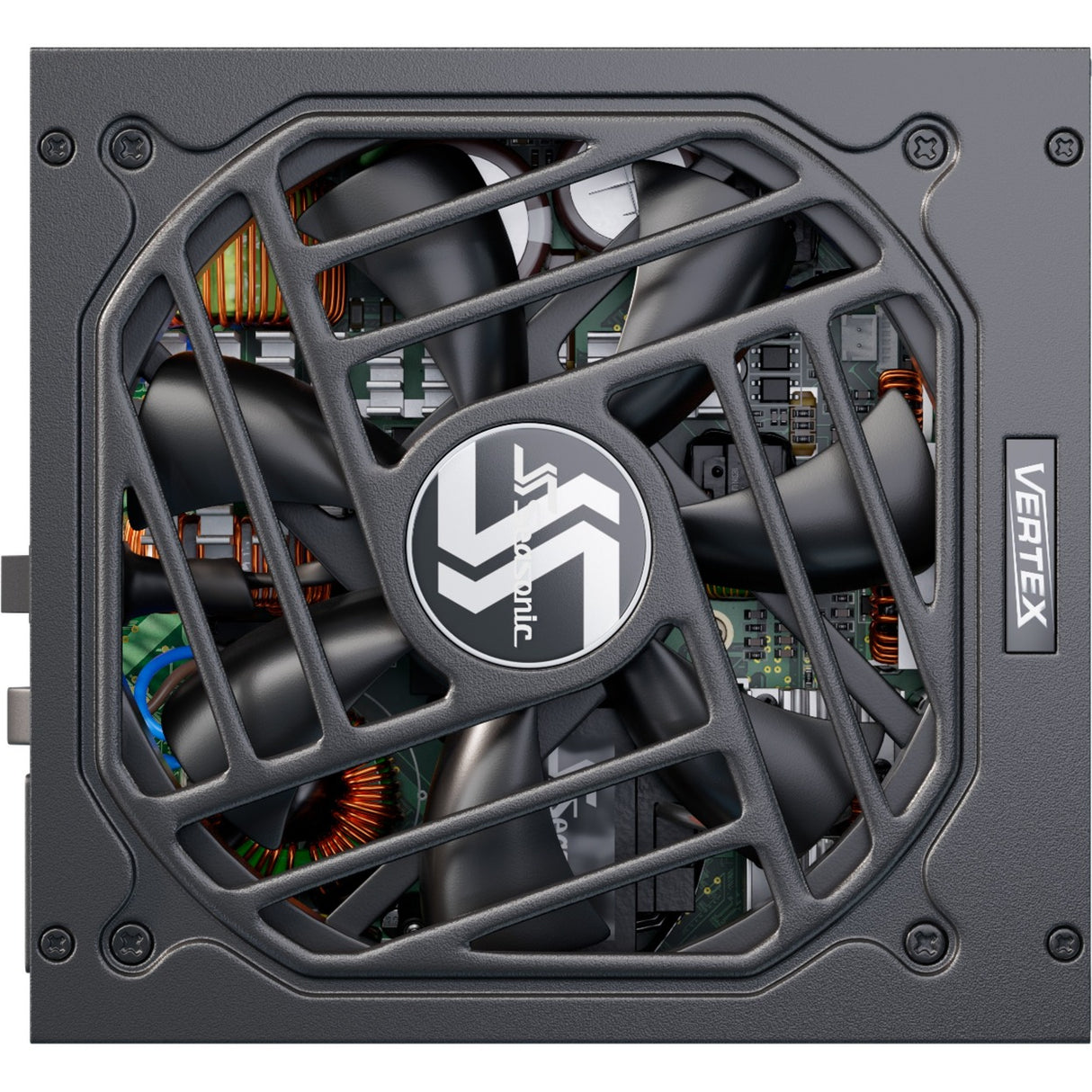 Seasonic vertex px-850 modulaire 850 watt voeding (zwart, 1x 12v-2x6, 3x pcie)