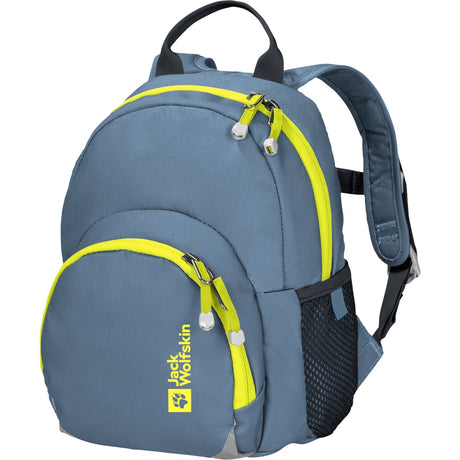 Jack wolfskin buttercup rugzak (blauw neongeel, 4,5 liter)