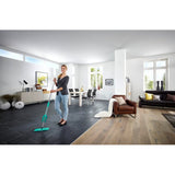 Leifheit picobello vloerwisser s micro duo met steel - 27 cm wisbreedte - turqouise - grijs
