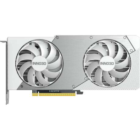 Inno3d geforce rtx 5070 twin x2 oc white grafische kaart (wit, dlss 4, 3x displayport, 1x hdmi 2.1)