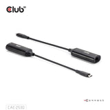 Club 3d usb-c naar rj45 5gbps ethernet m f adapter (zwart)