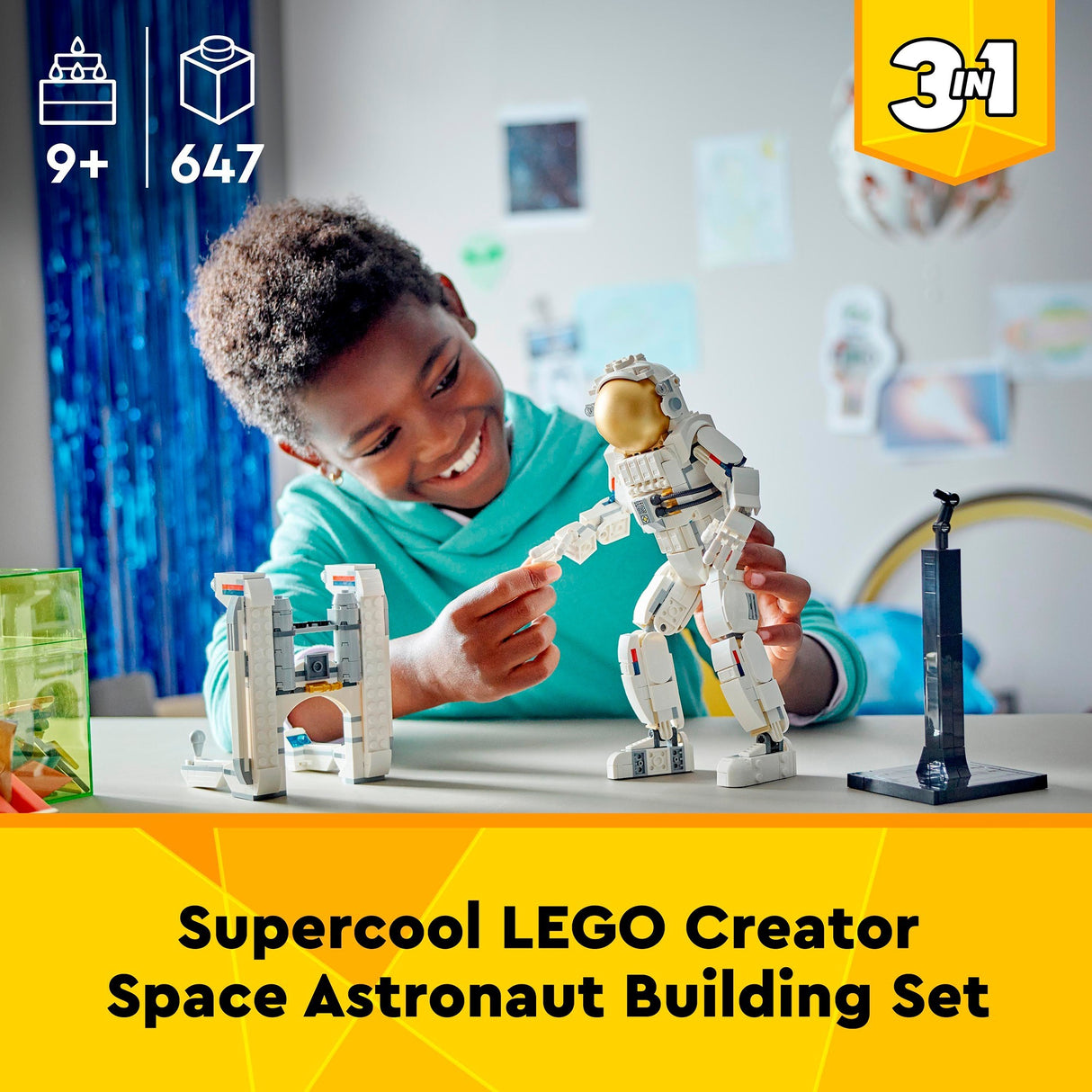 Lego creator 3-in-1 - ruimtevaarder constructiespeelgoed (31152)