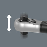 Wera click-torque c 3 push r l instelbare draaimomentsleutel (zwart groen, 40-200 nm)