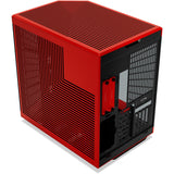 Hyte y70 touch infinite midi tower behuizing (zwart | 2x usb-a | 1x usb-c | tempered glass)