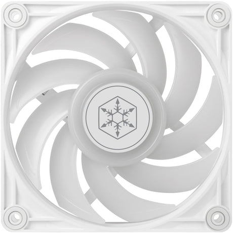 Silverstone vista 120 argb case fan (wit, 120 x 120 x 25 mm, pwm)