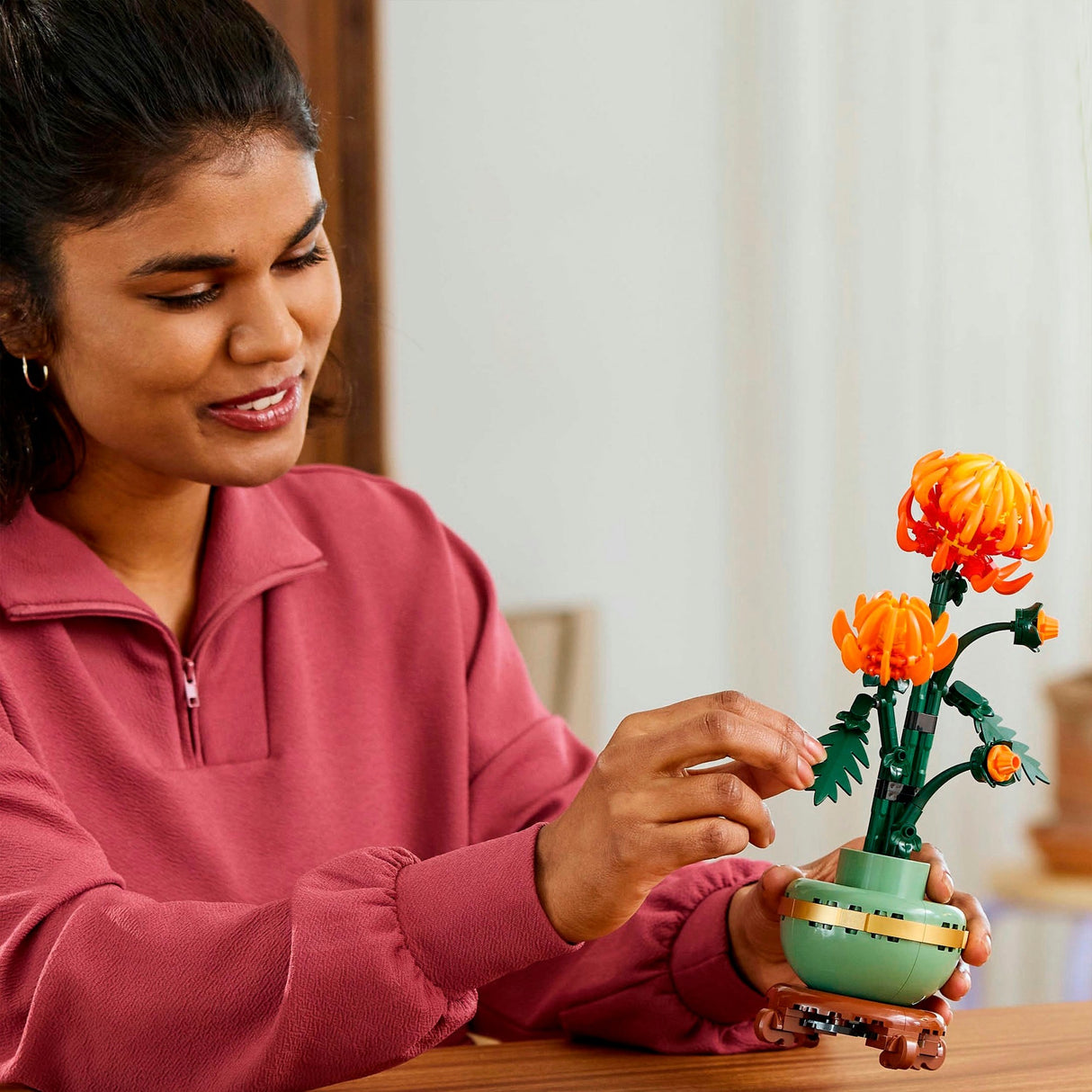 Lego icons chrysant - botanical collection - 10368