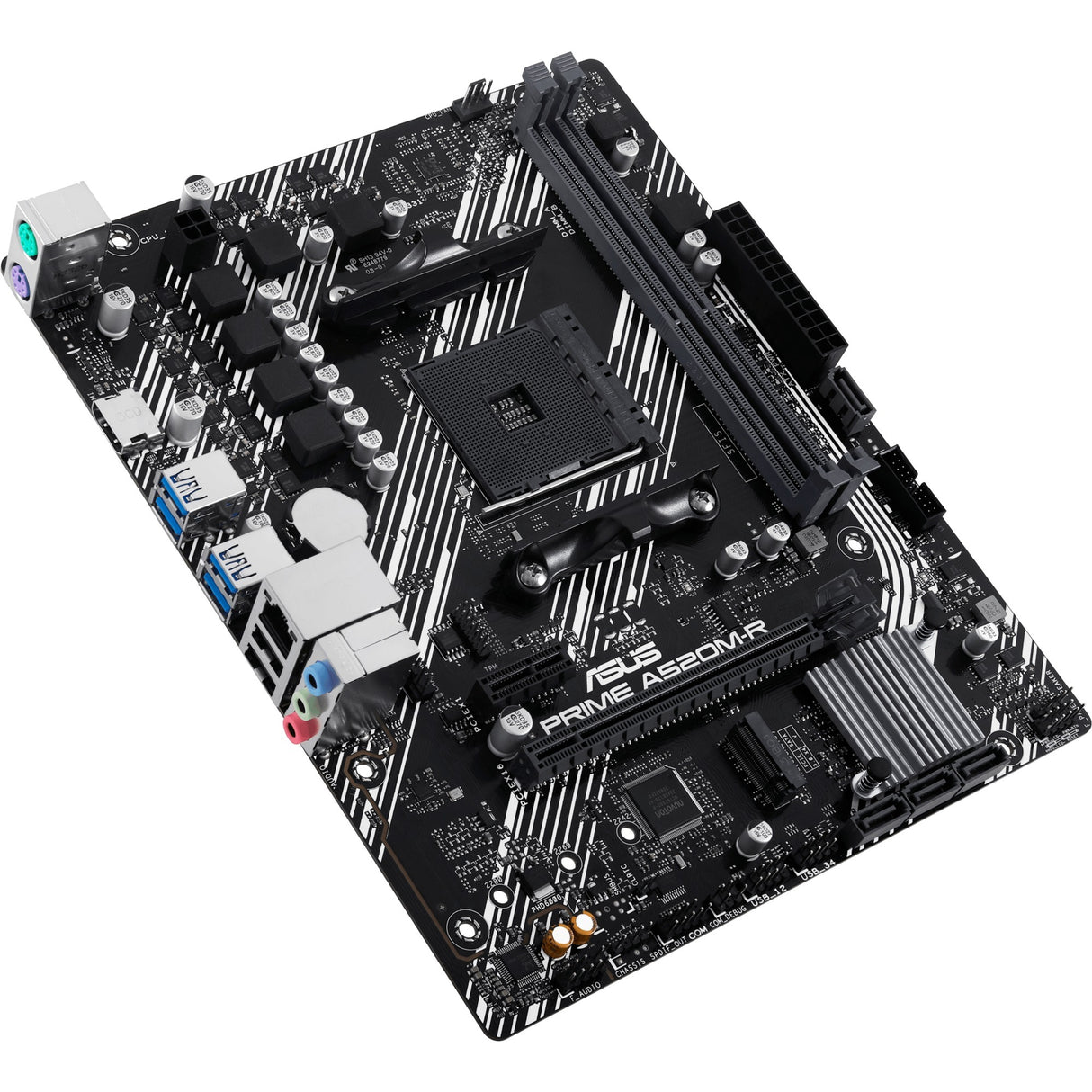 Asus prime a520m-r socket am4 moederbord (raid, gb-lan, sound, µatx)