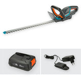 Gardena accu heggenschaar comfortcut 60 18v p4a set (grijs turquoise, 14731-20, accu inbegrepen)