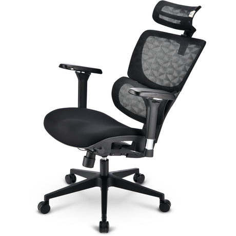 Sharkoon officepal c40 stoel (zwart)