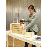 Black+decker schuurmachine mouse in koffer - ka2500k-qs
