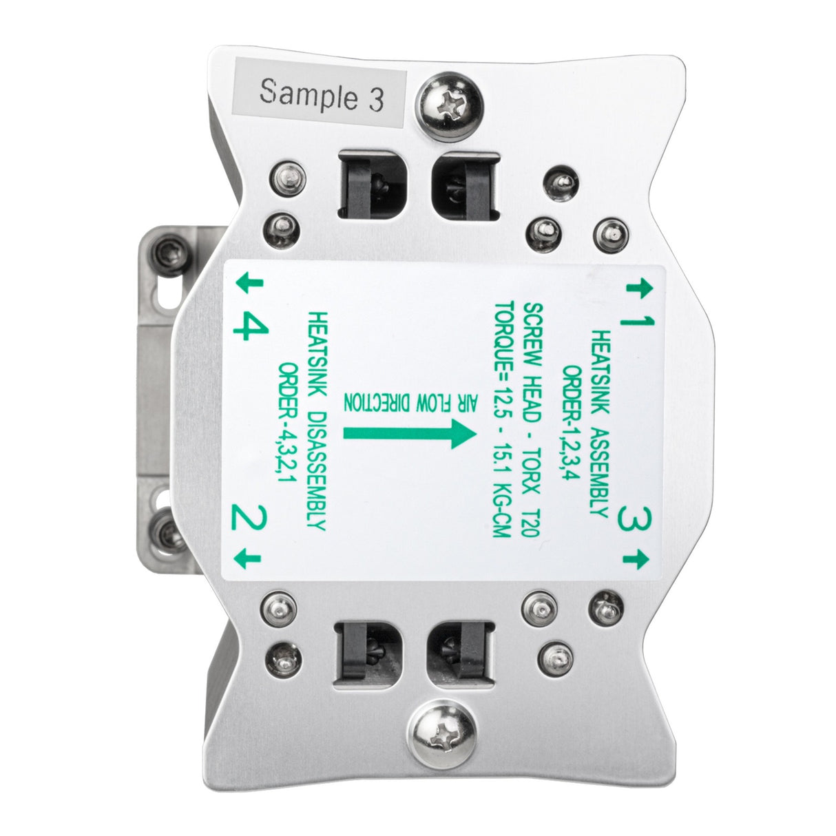 Silverstone sst-xe04-sp6p cpu-koeler (4-pins pwm fan-connector)