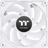 Thermaltake ct120 ex reverse argb sync pc cooling fan snow (3-fan pack) case fans (wit, 3 stuks, 120 x 120 x 25 mm, pwm)