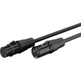 Goobay xlr-aansluitkabel (zwart, 5 meter)