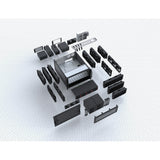 Silverstone rm61-312, rack, serverbehuizing (zwart | 6u)
