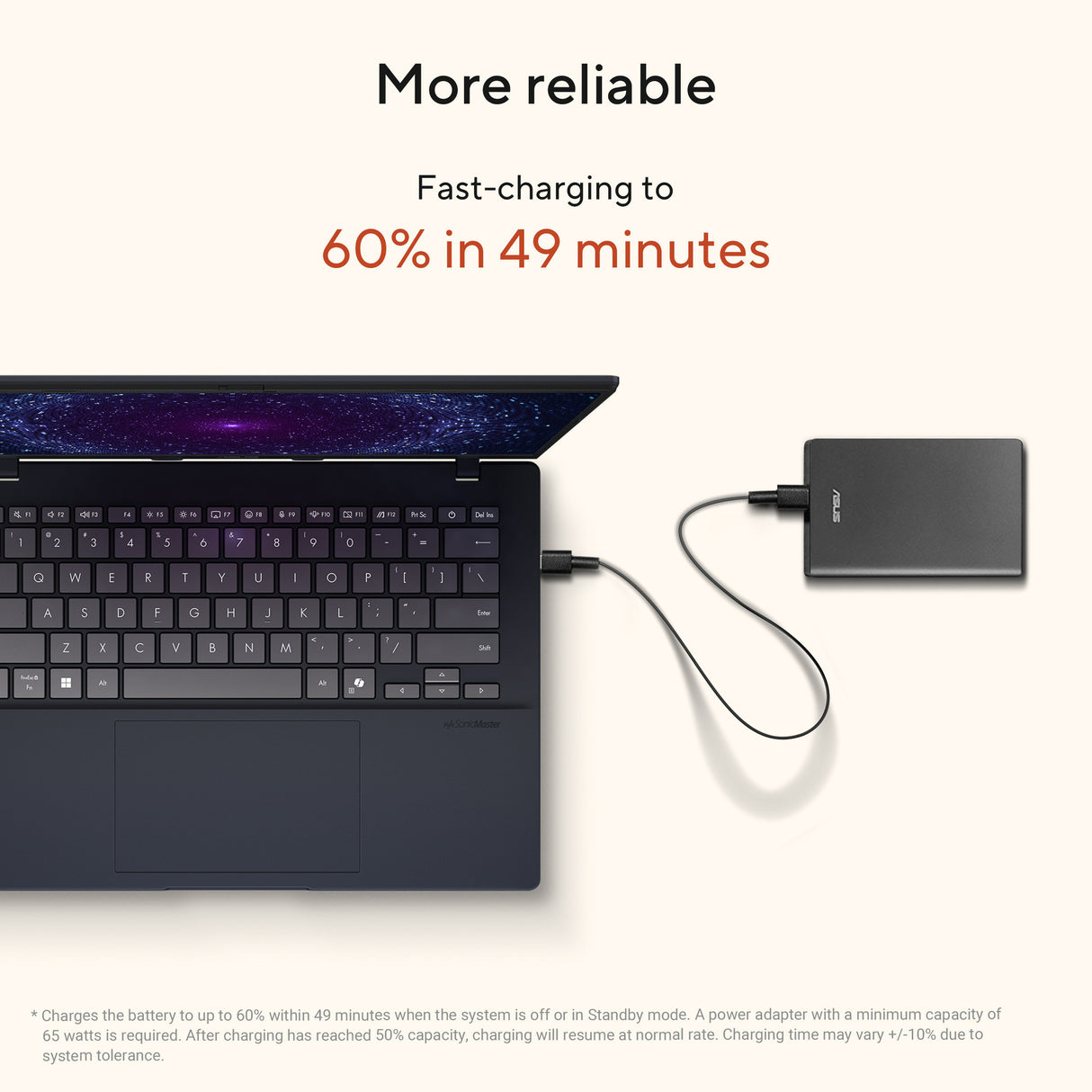 Asus vivobook 14 m1407ga-ly012w 14 copilot+ laptop (zilver | ryzen 7 445 | radeon 840m | 16 gb | 512 gd ssd)