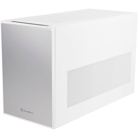 Silverstone sugo 17 mini tower behuizing (wit | 2x usb-a | 1x usb-c)