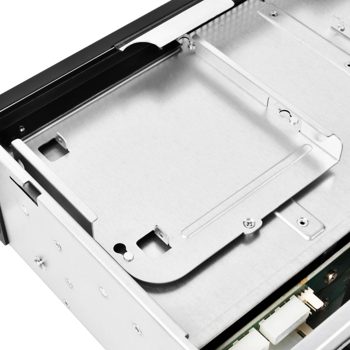 Silverstone rm21-308 rack behuizing (zwart | 1x usb-a 2.0 | 1x usb-a 3.2 (5 gbit s))