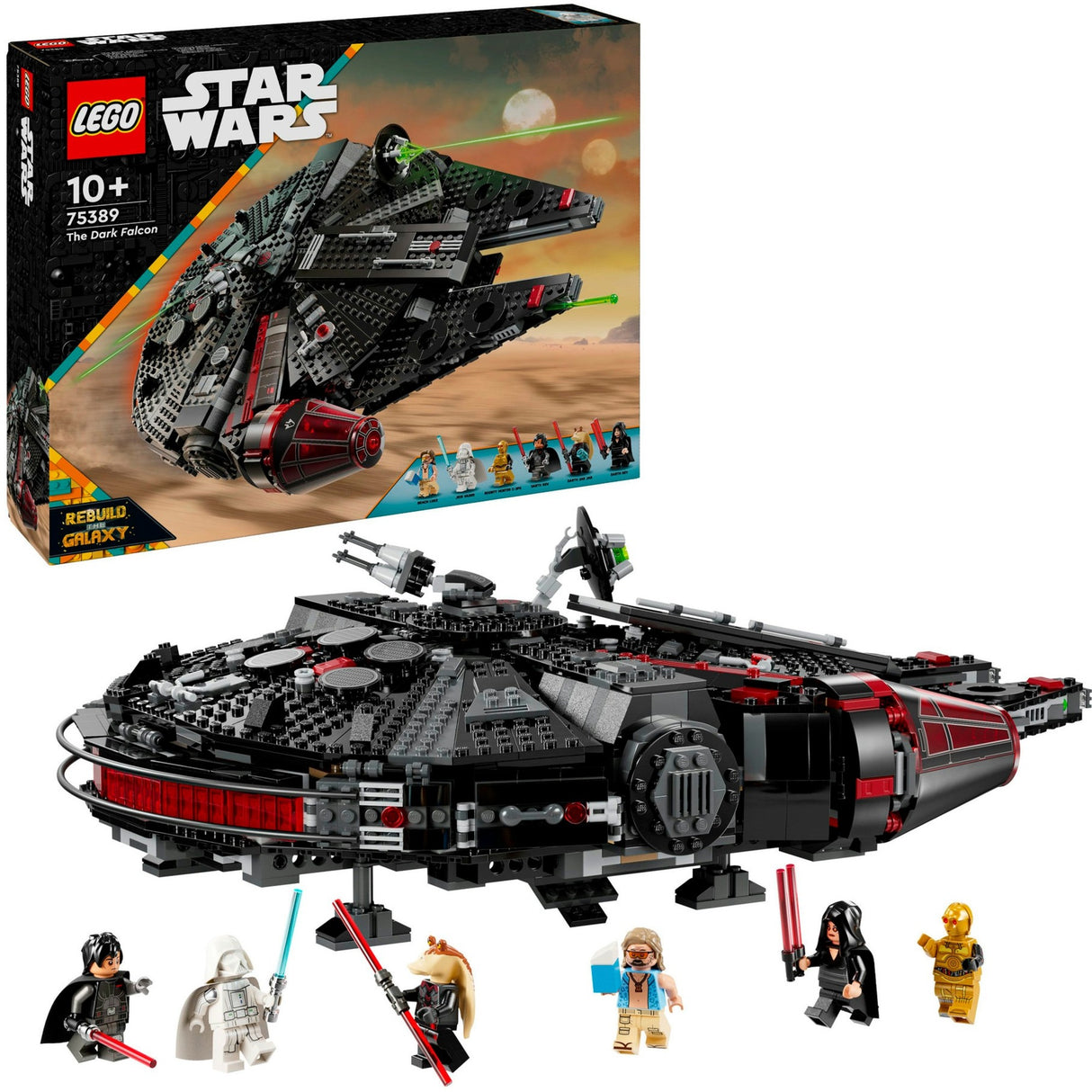 Lego star wars dark falcon - 75389