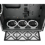 Sharkoon pure steel rgb midi tower behuizing (zwart | 2x usb-a | rgb | window)