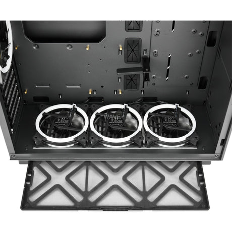 Sharkoon pure steel rgb midi tower behuizing (zwart | 2x usb-a | rgb | window)