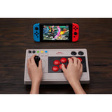 8bitdo arcade stick gamepad (grijs)