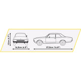 Cobi opel rekord c coupe constructiespeelgoed (schaal 1:12)