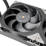 Silverstone xe420 waterkoeling (zwart zilver)