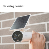 Imou cell 3c all-in-one - 2k draadloze beveiligingscamera voor buiten - inclusief ingebouwd zonnepaneel - volledig draadloos - bewaking voor buiten met nachtzicht in kleur - sirene - ip66 weerbestendig - grote 5000mah batterijcapaciteit