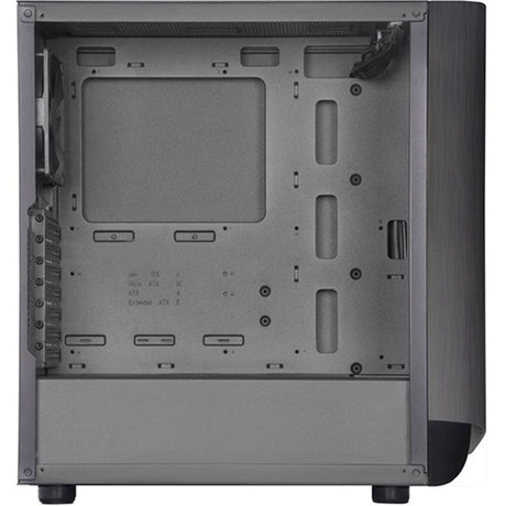 Silverstone seta a1 midi tower behuizing (zwart titanium | 2x usb-a | 1x usb-c | rgb | tempered glass)