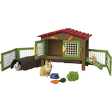 Schleich farm world - konijnenhok - 42728