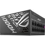 Asus rog strix platinum modulaire 1000 watt voeding (zwart, 1x 12v-2x6, 4x pcie)