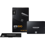 Samsung 870 evo 2 tb ssd (mz-77e2t0b eu, sata 600)