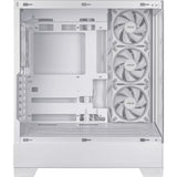 Asus a31 plus midi tower behuizing (wit | 2x usb-a | 2x usb-c | tempered glass)