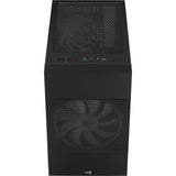 Aerocool atomic v2 mini tower behuizing (zwart | 2x usb-a | window)