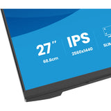 Iiyama prolite xb2793qsu-b1 27 monitor (zwart (mat), hdmi, displayport, usb, audio)