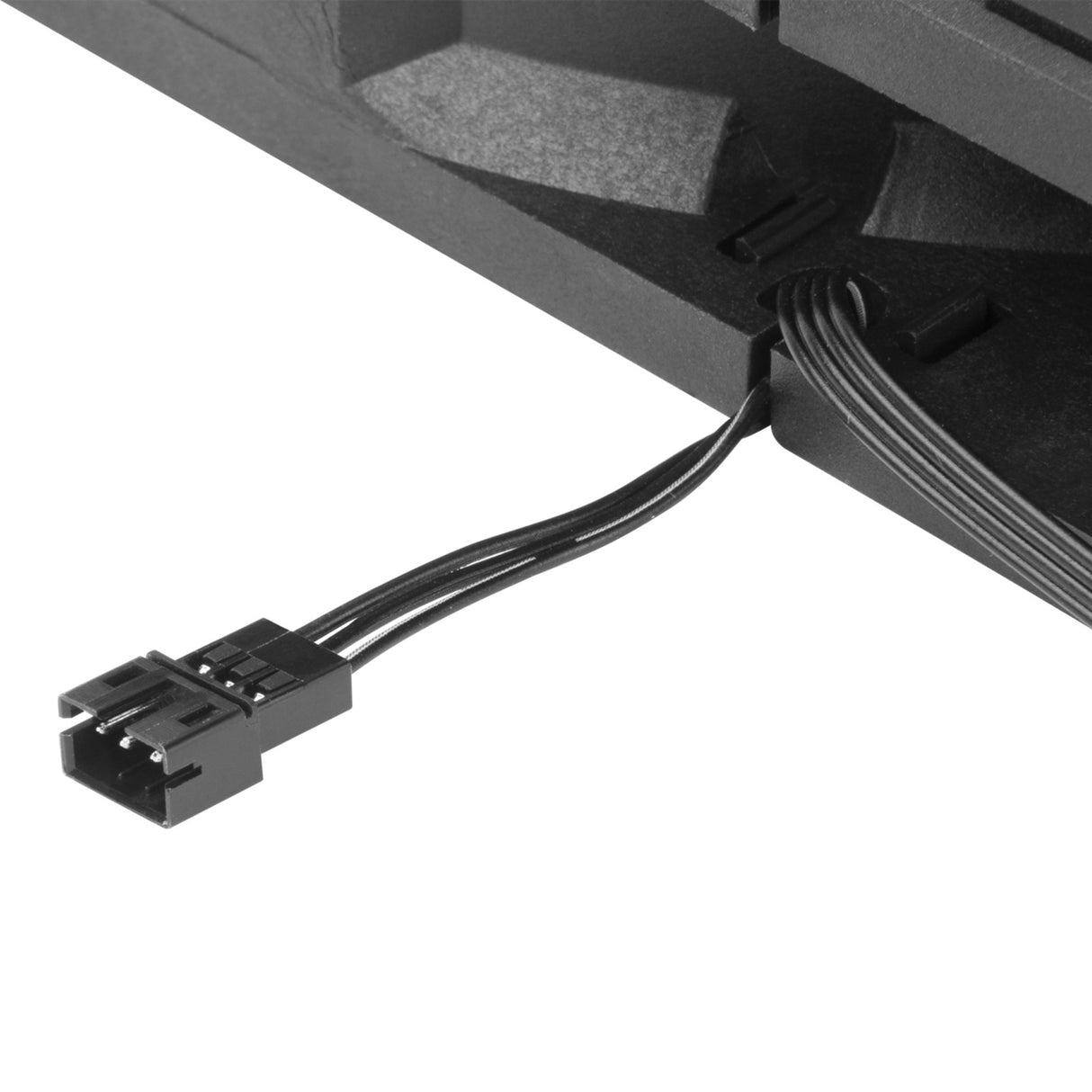 Silverstone air penetrator 184i argb case fan (zwart, 180 x 180 x 32 mm, pwm)