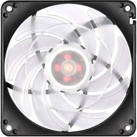Silverstone sst-fw124-argb 120x120x15 case fan (zwart, 120 x 120 x 15 mm, pwm)