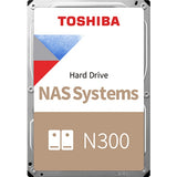 Toshiba n300 8 tb harde schijf (sata 6 gb s, bulk)