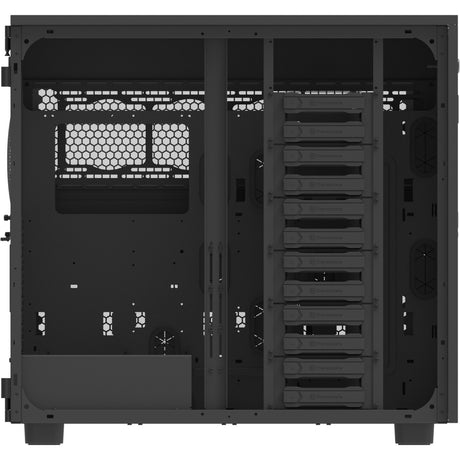 Thermaltake ax700 tg big tower behuizing (zwart | 4x usb-a | 1x usb-c | tempered glass)
