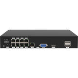 Foscam poe kit fna108e-t4-2t beveiligingsset beveiligingscamera (zwart)