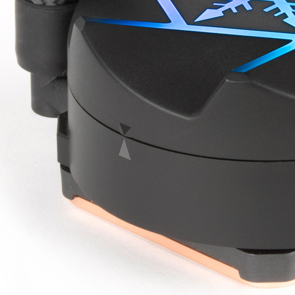 Silverstone vida 120 slim waterkoeling (zwart)