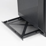 Chieftec visio air midi tower behuizing (zwart | 2x usb-a | 1x usb-c | tempered glass)