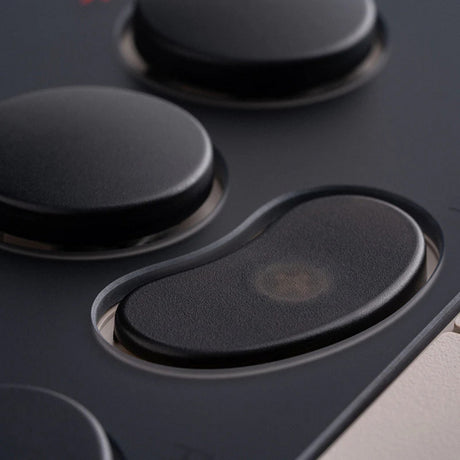 8bitdo arcade controller (grijs rood, 2.4 ghz bluetooth usb, nintendo switch 1 + 2, pc)
