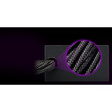 Cooler master mwe 650 bronze v3 650 watt voeding (zwart, 4x pcie)
