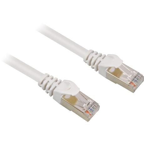 Sharkoon netwerkkabel sftp, rj-45 met cat.6 (wit, 20 meter)